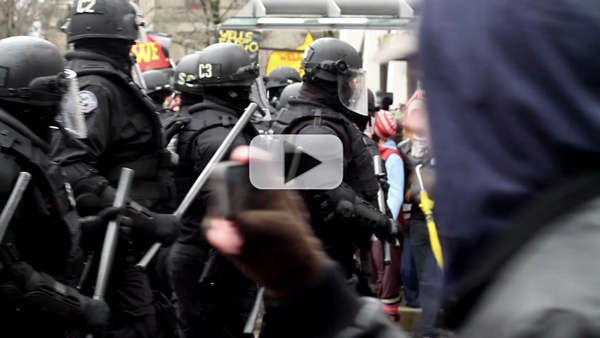 Video: Occupy Portland Shuts Down ALEC Corporations for #F29